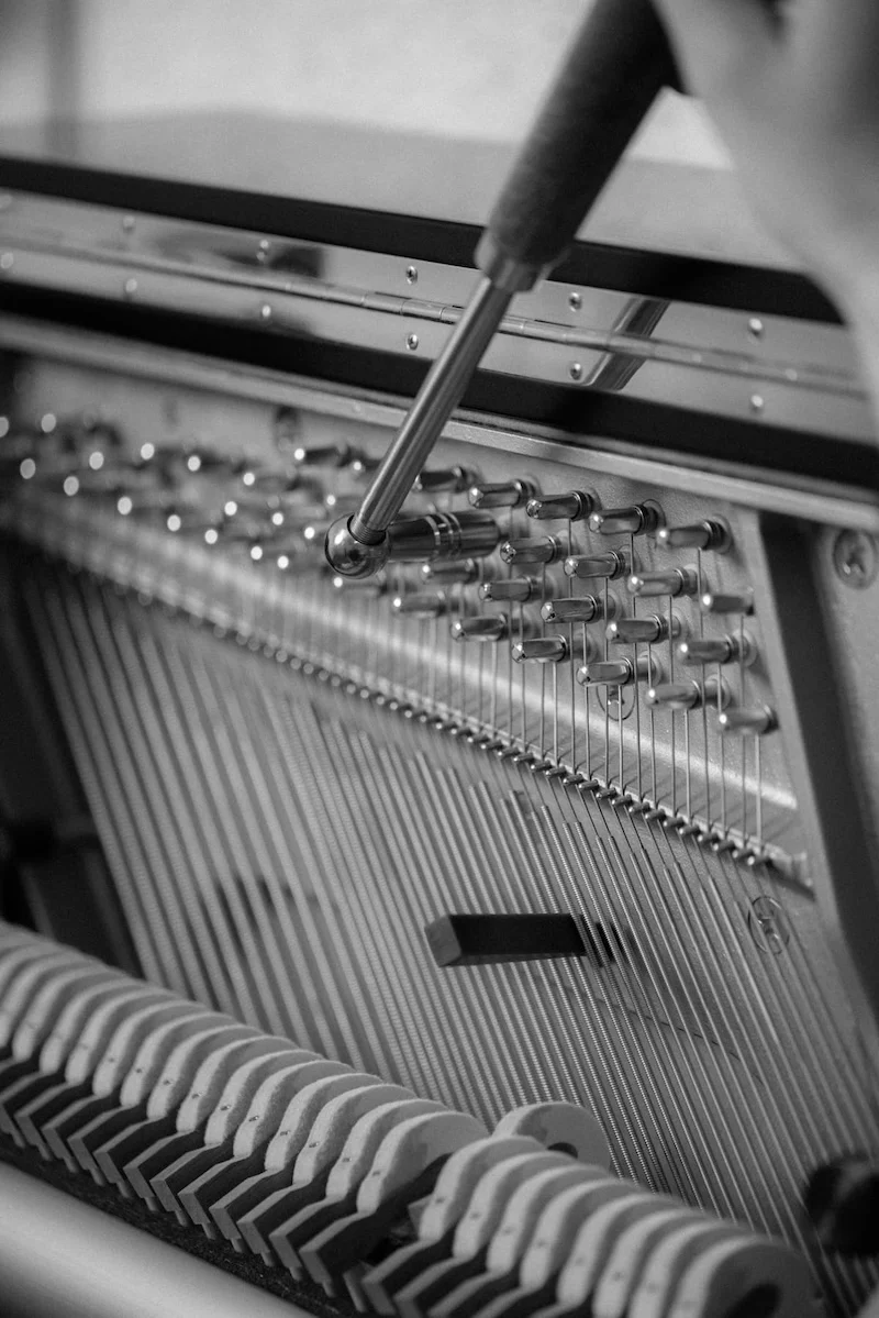 Pitch Raising A Boston Upright Piano
